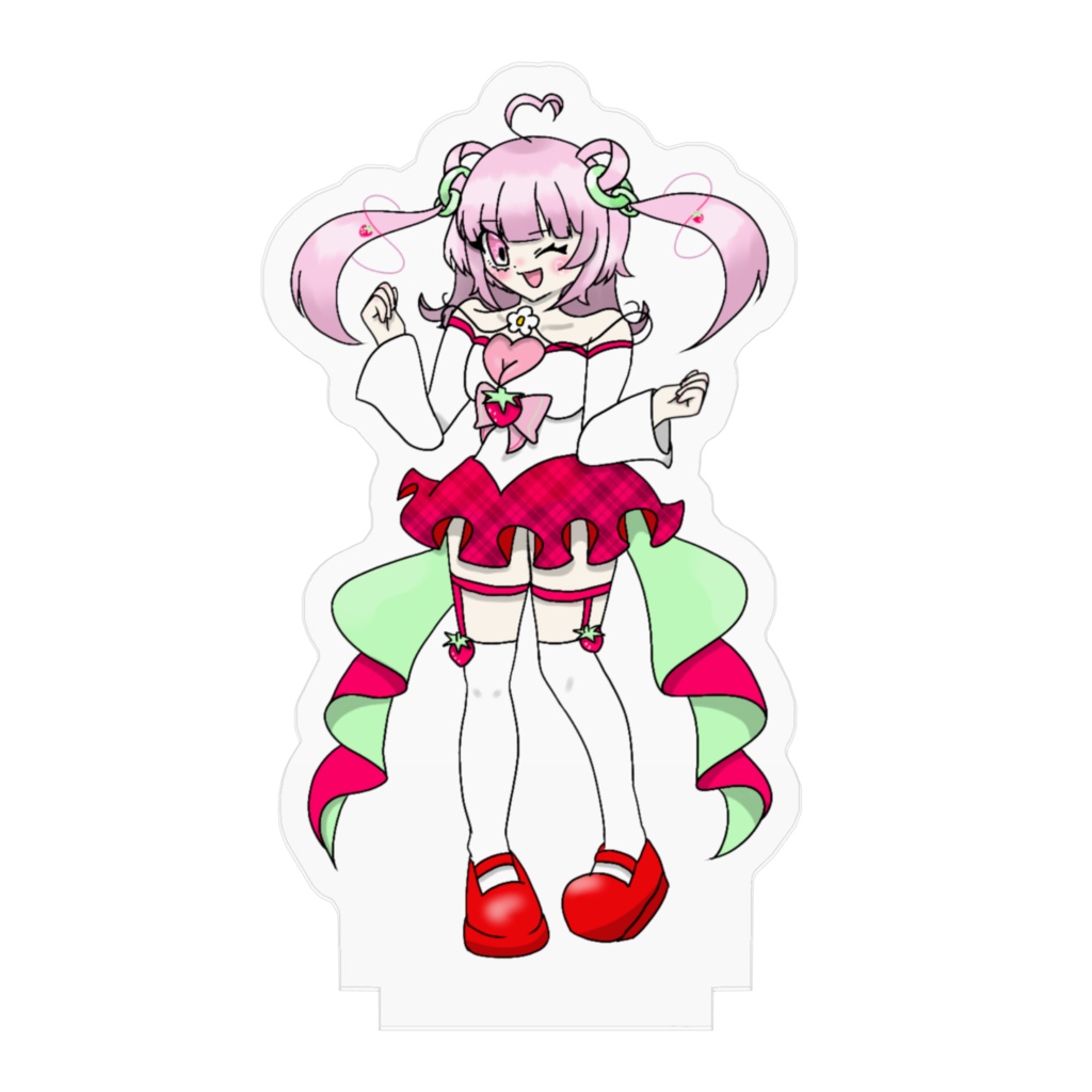 苺桜めこ新衣装 アクリルスタンド