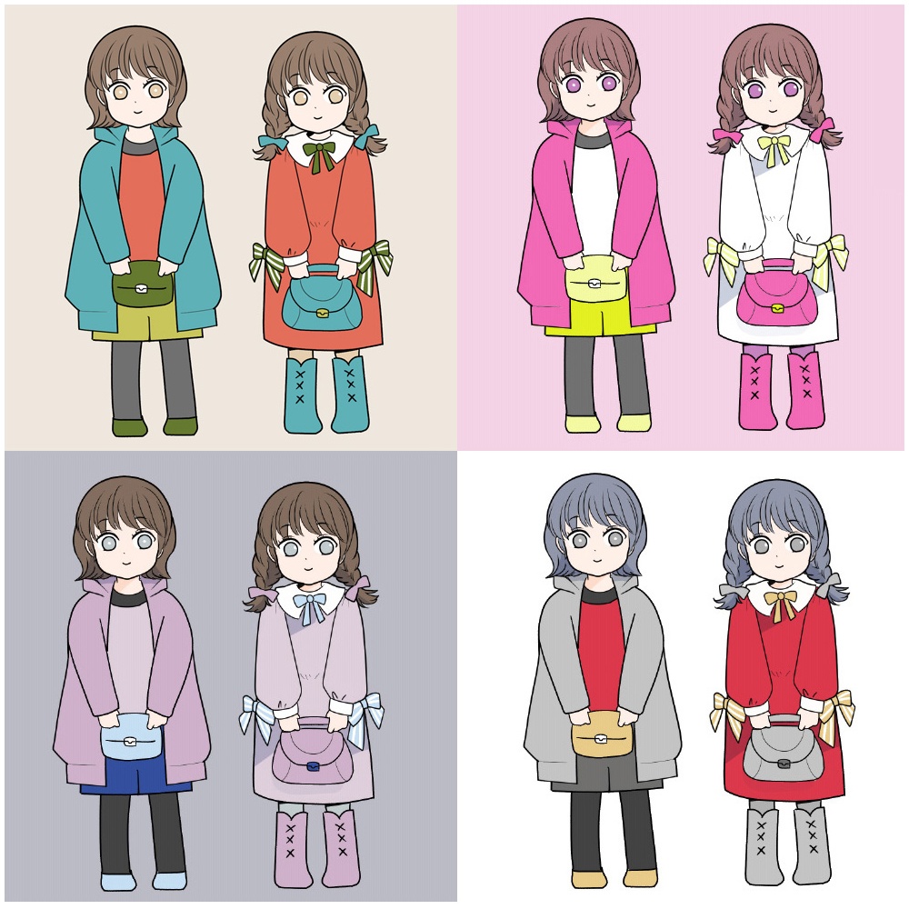 【期間限定価格】1clickカラー配色【SNSキャンペーン開催中】