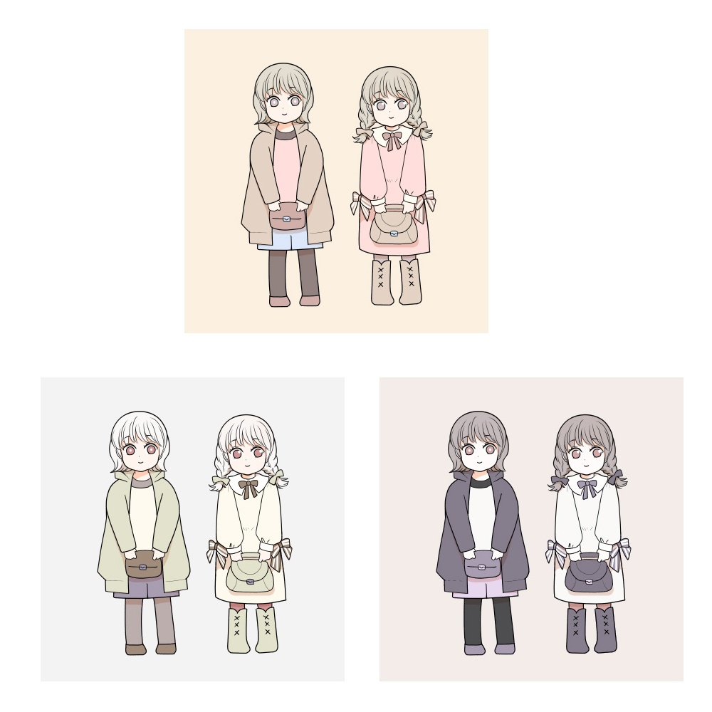 【追加カラーセット①】パステル同系色カラーセット<全25種>