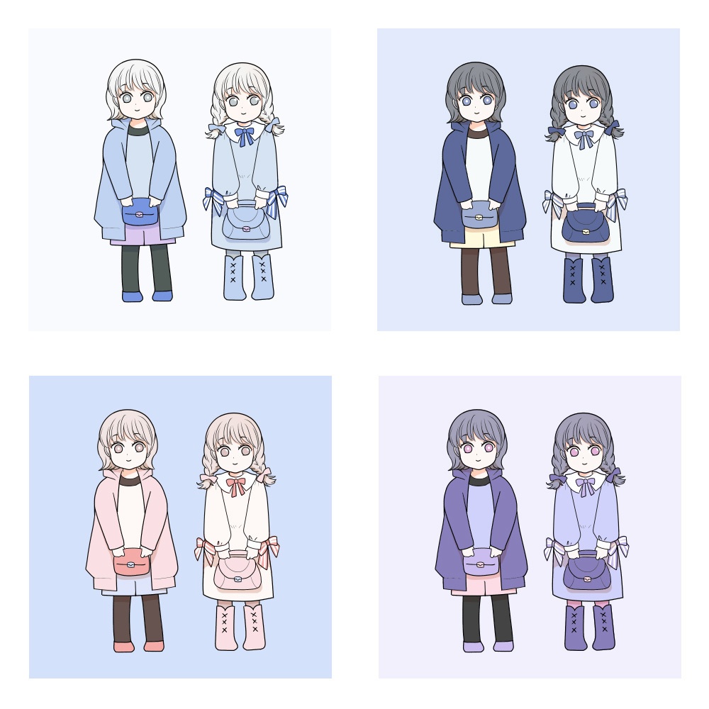 【追加カラーセット①】パステル同系色カラーセット<全25種>