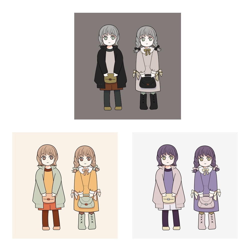 【追加カラーセット①】パステル同系色カラーセット<全25種>