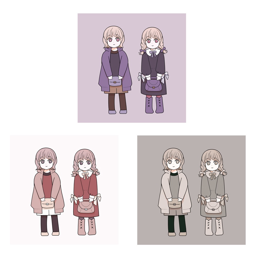 【追加カラーセット①】パステル同系色カラーセット<全25種>