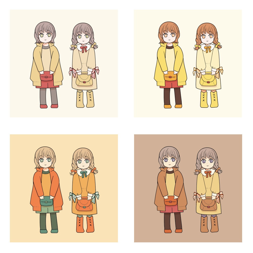 【追加カラーセット①】パステル同系色カラーセット<全25種>