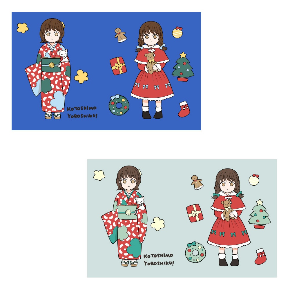 【追加カラーセット②】クリスマス&正月カラーセット<全25種>