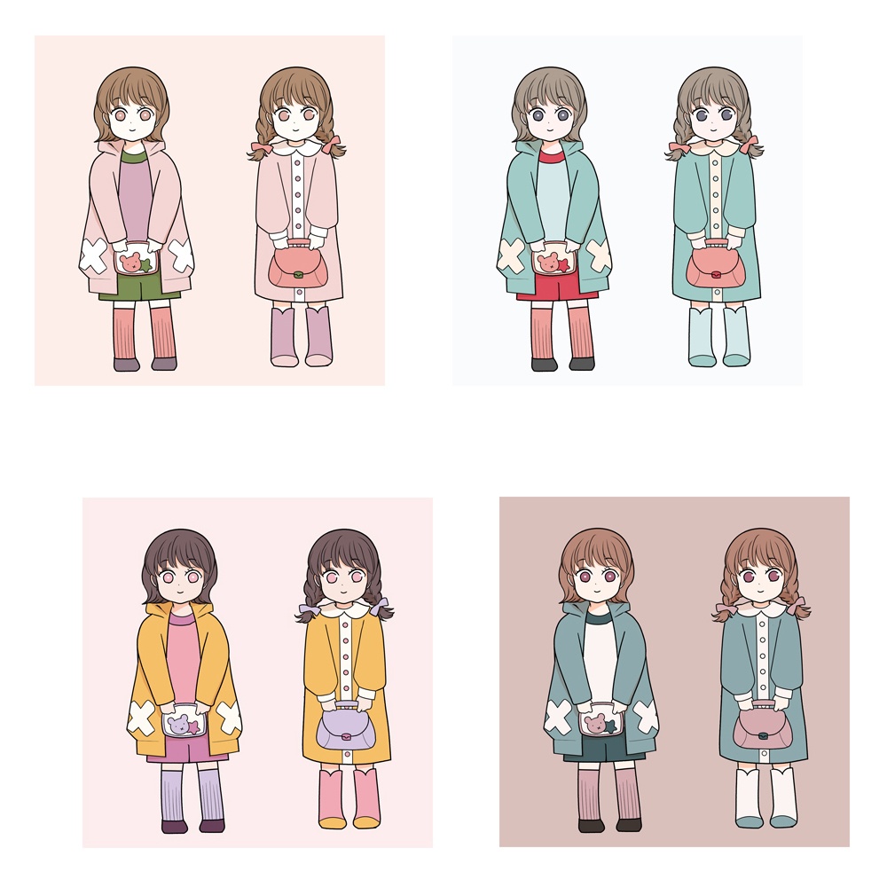 【追加カラーセット③】乙女(ガーリー)カラーセット<全25種>