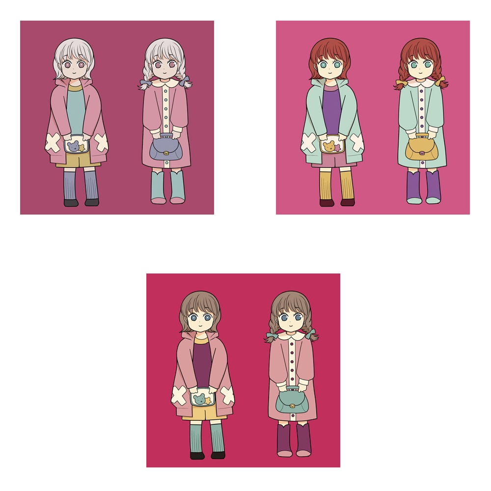 【追加カラーセット③】乙女(ガーリー)カラーセット<全25種>