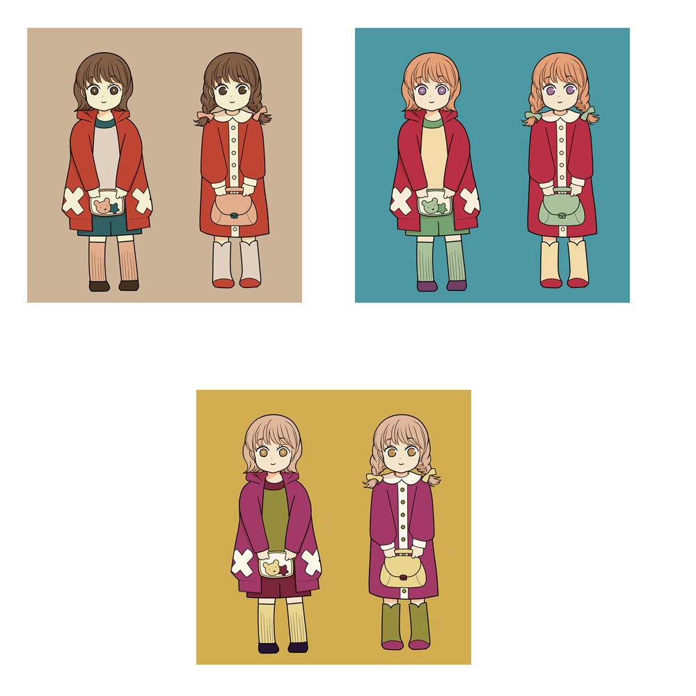 【追加カラーセット④】レトロアニメ&雑誌カラーセット<全25種>