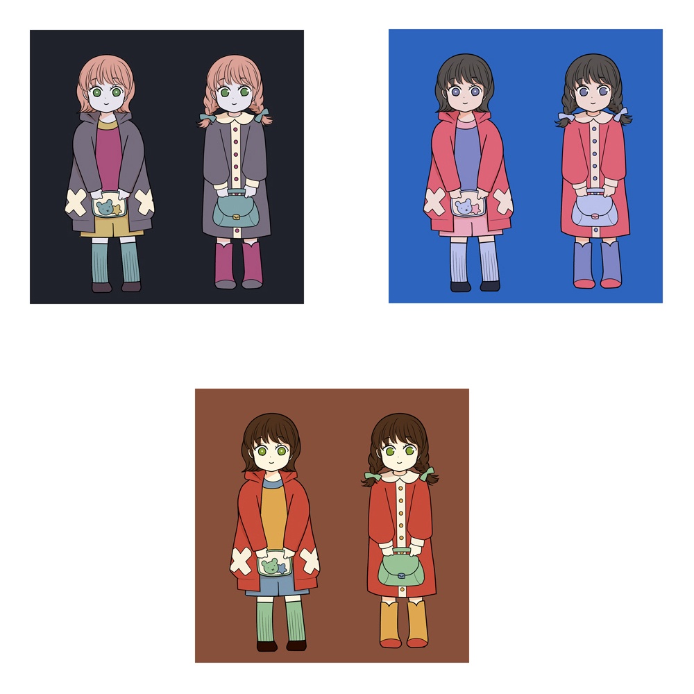 【追加カラーセット④】レトロアニメ&雑誌カラーセット<全25種>