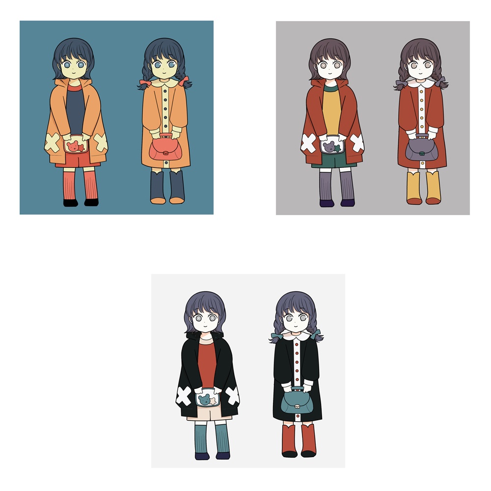 【追加カラーセット④】レトロアニメ&雑誌カラーセット<全25種>