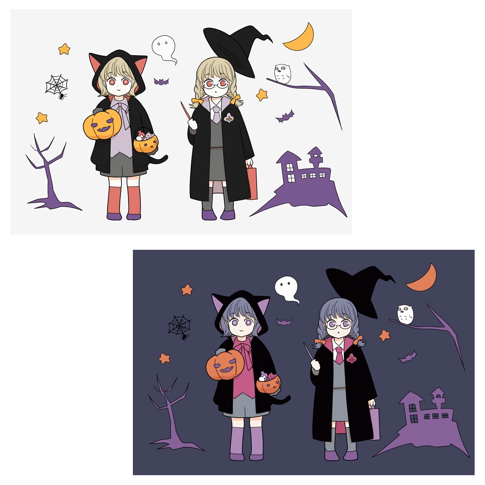 【追加カラーセット⑤】ハロウィン&魔法学校カラーセット<全25種>