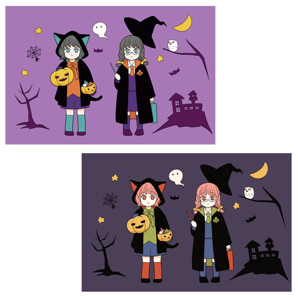 【追加カラーセット⑤】ハロウィン&魔法学校カラーセット<全25種>