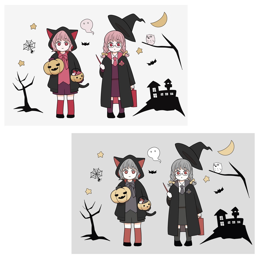 【追加カラーセット⑤】ハロウィン&魔法学校カラーセット<全25種>
