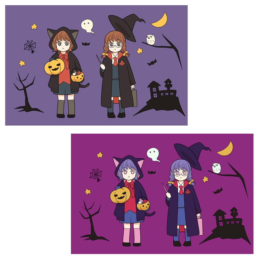 【追加カラーセット⑤】ハロウィン&魔法学校カラーセット<全25種>