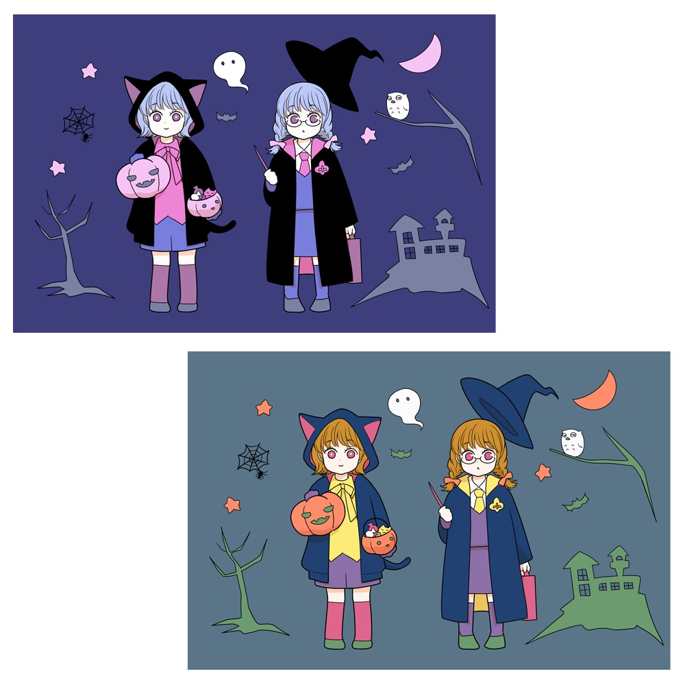 【追加カラーセット⑤】ハロウィン&魔法学校カラーセット<全25種>