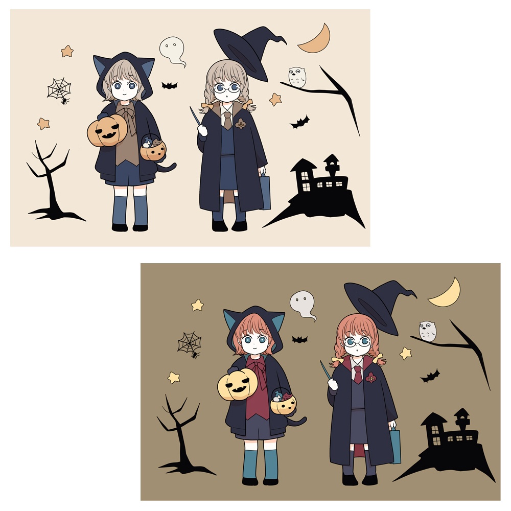 【追加カラーセット⑤】ハロウィン&魔法学校カラーセット<全25種>