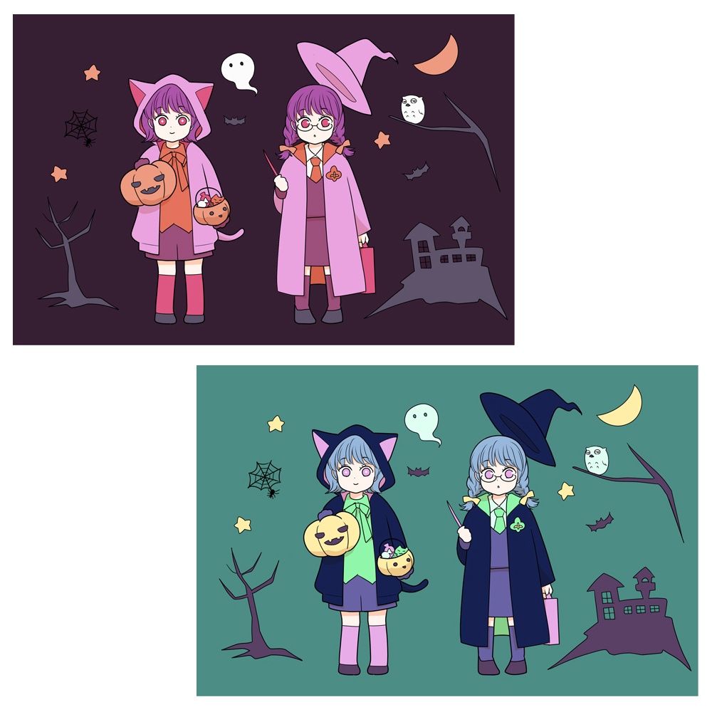 【追加カラーセット⑤】ハロウィン&魔法学校カラーセット<全25種>