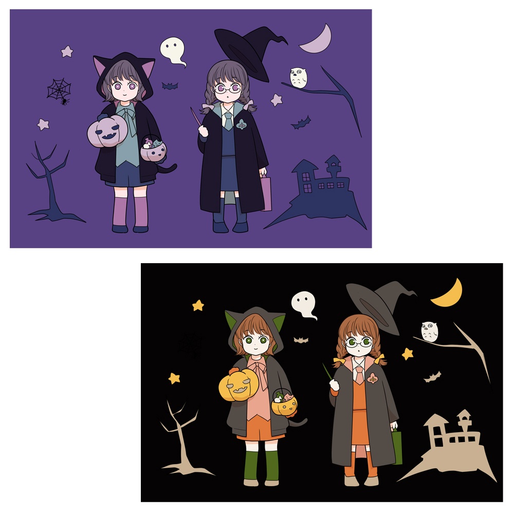 【追加カラーセット⑤】ハロウィン&魔法学校カラーセット<全25種>