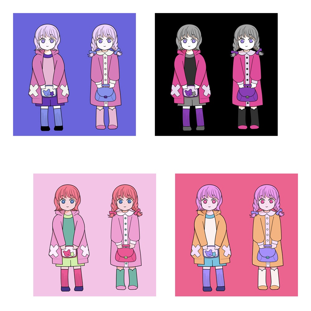 【追加カラーセット⑥】非現実カラーセット<全25種>