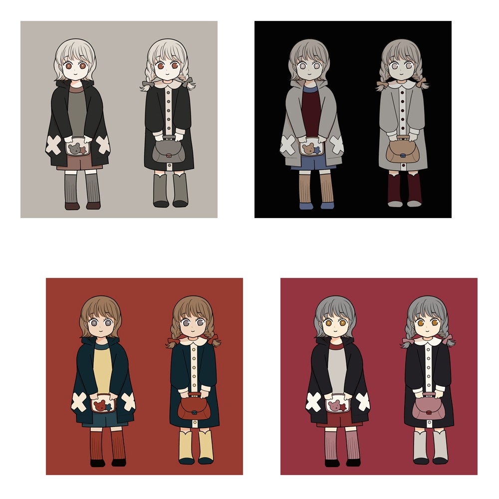 【追加カラーセット⑦】クラシック&ゴシックカラーセット<全25種>