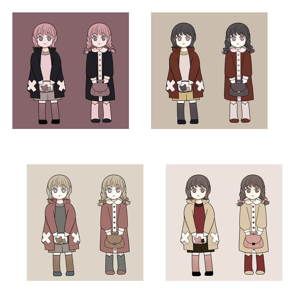 【追加カラーセット⑦】クラシック&ゴシックカラーセット<全25種>