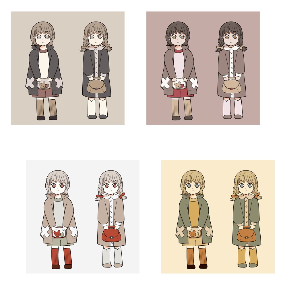 【追加カラーセット⑦】クラシック&ゴシックカラーセット<全25種>