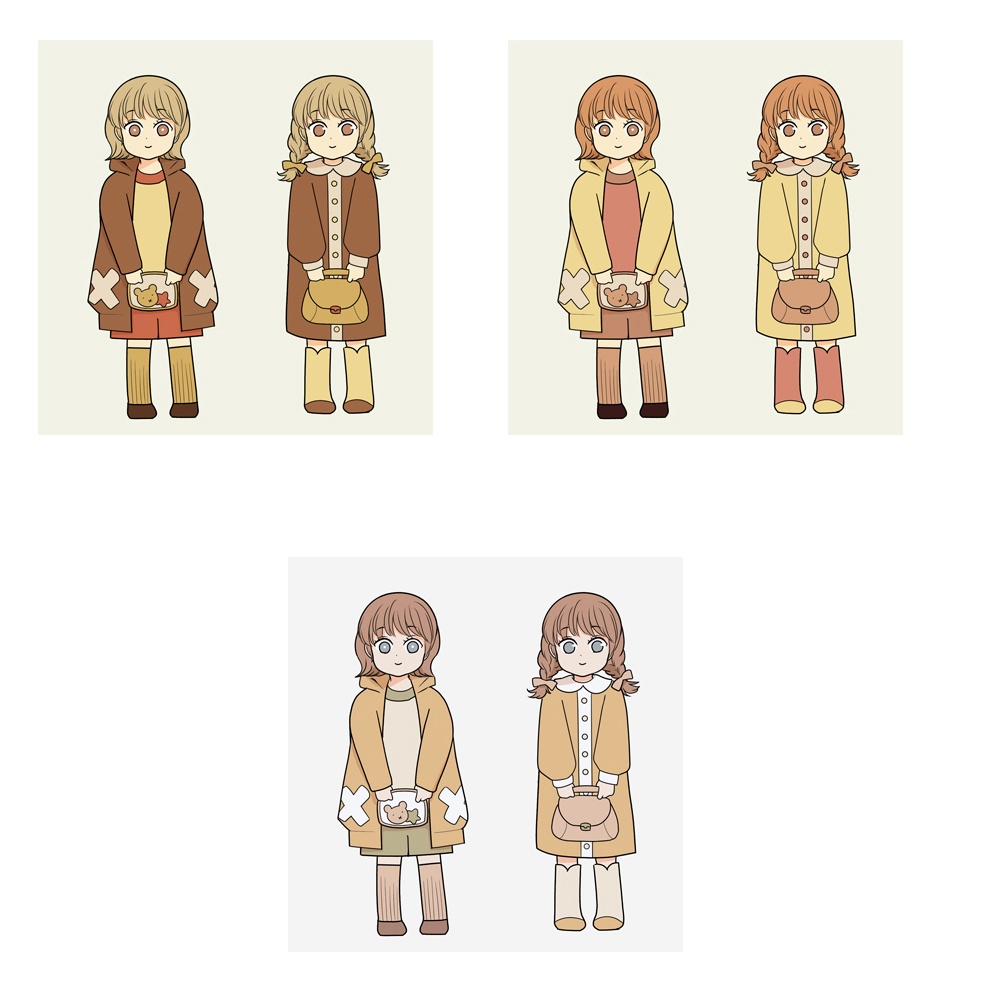 【追加カラーセット⑦】クラシック&ゴシックカラーセット<全25種>