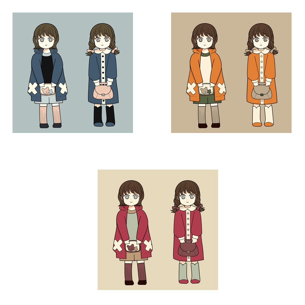 【追加カラーセット⑦】クラシック&ゴシックカラーセット<全25種>