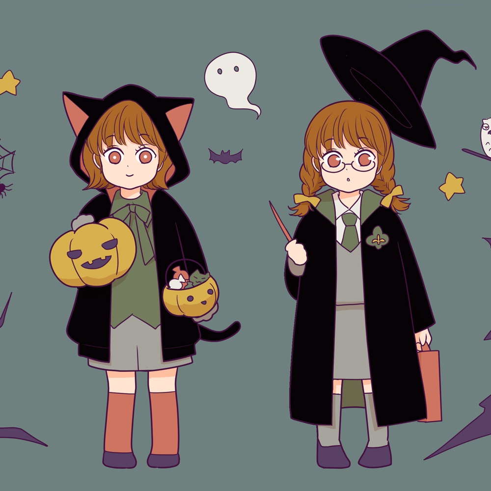 【お得!3カラーセット②】ハロウィン&魔法学校/非現実/ゴシック&クラシックカラーセット<全75種>