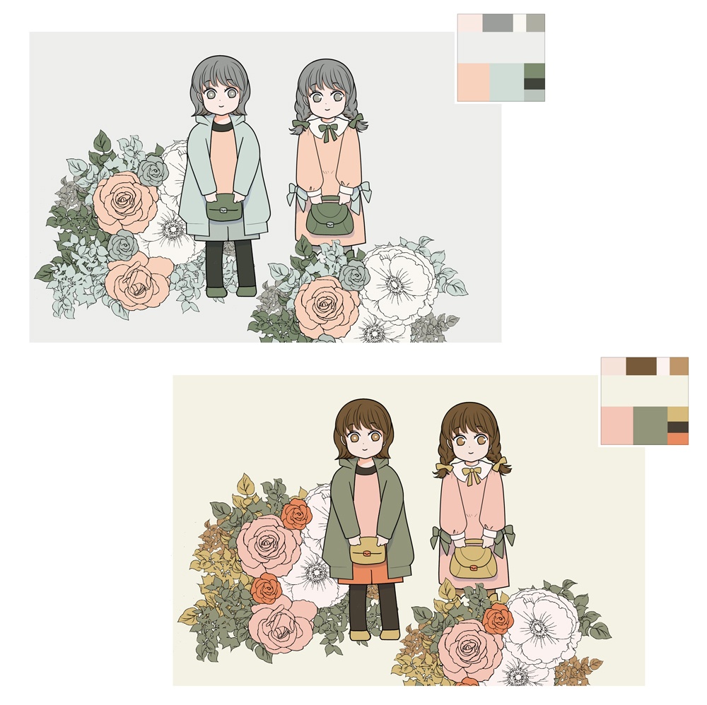 【追加カラーセット⑧】ボタニカルカラーセット<全25種>