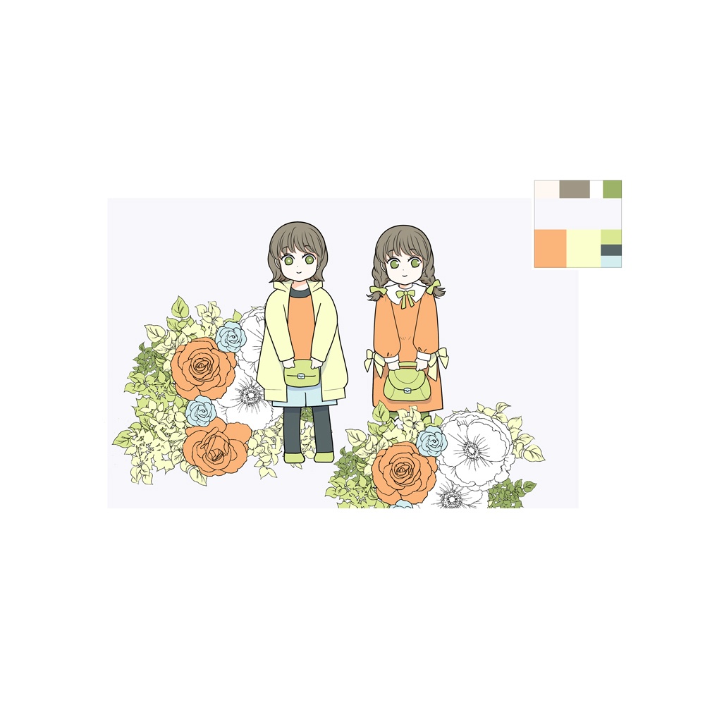 【追加カラーセット⑧】ボタニカルカラーセット<全25種>