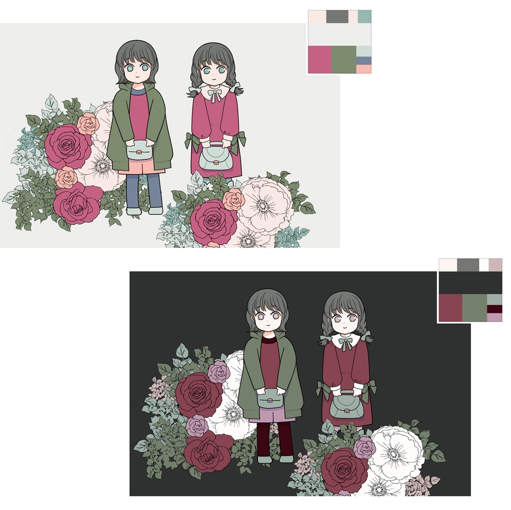 【追加カラーセット⑧】ボタニカルカラーセット<全25種>