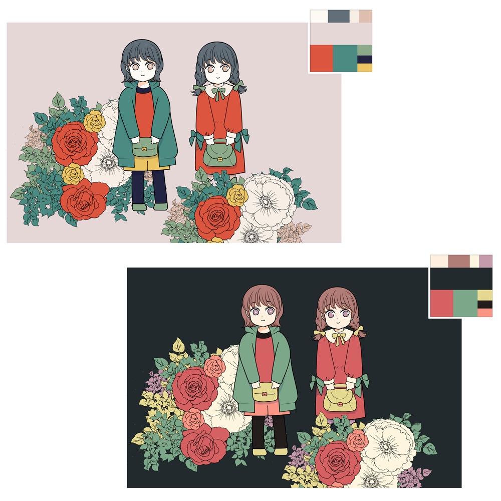 【追加カラーセット⑧】ボタニカルカラーセット<全25種>