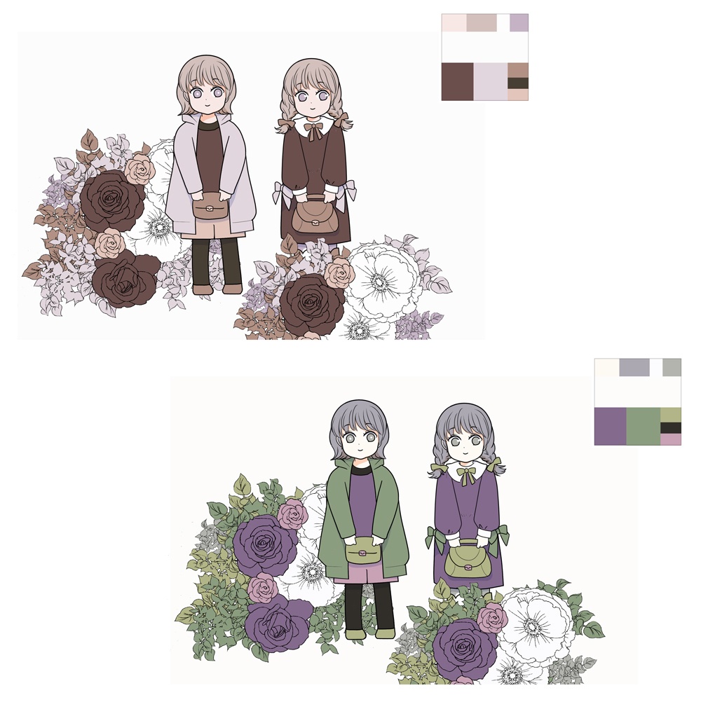 【追加カラーセット⑧】ボタニカルカラーセット<全25種>