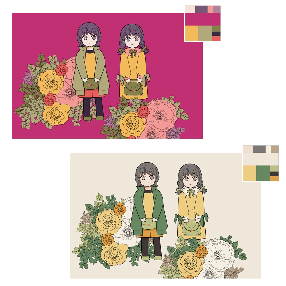 【追加カラーセット⑧】ボタニカルカラーセット<全25種>