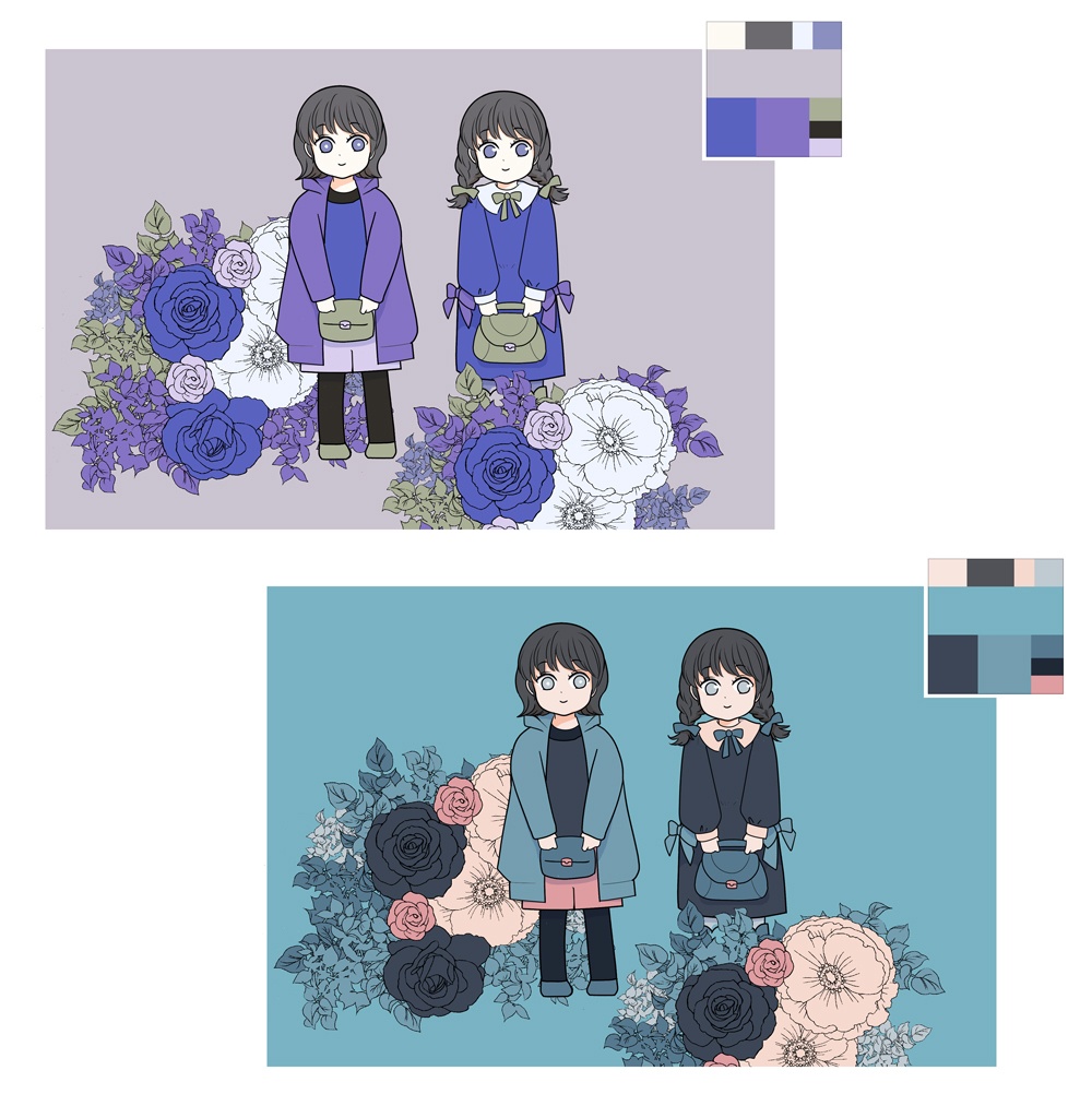 【追加カラーセット⑧】ボタニカルカラーセット<全25種>