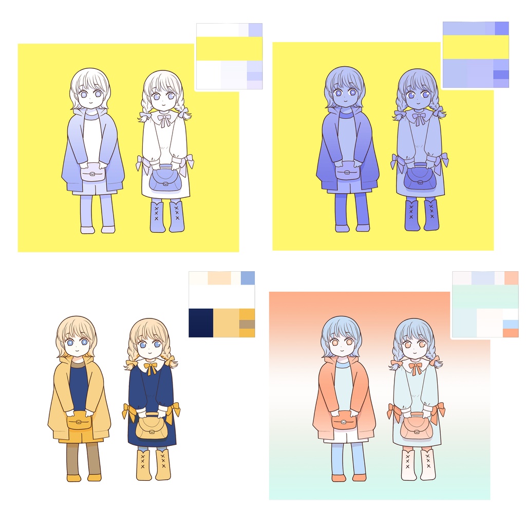 【追加カラーセット⑨】SNSカラーセット<全25種+α>
