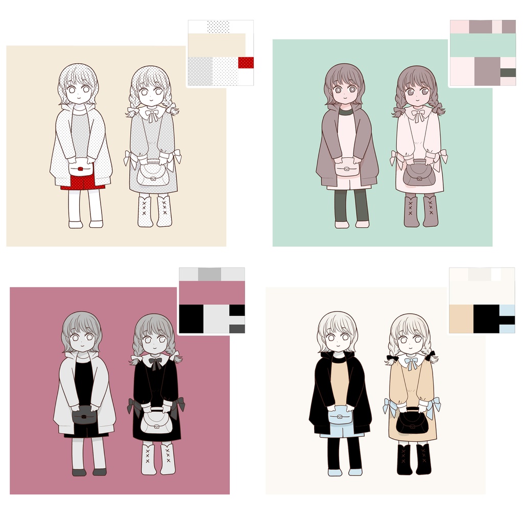 【追加カラーセット⑨】SNSカラーセット<全25種+α>