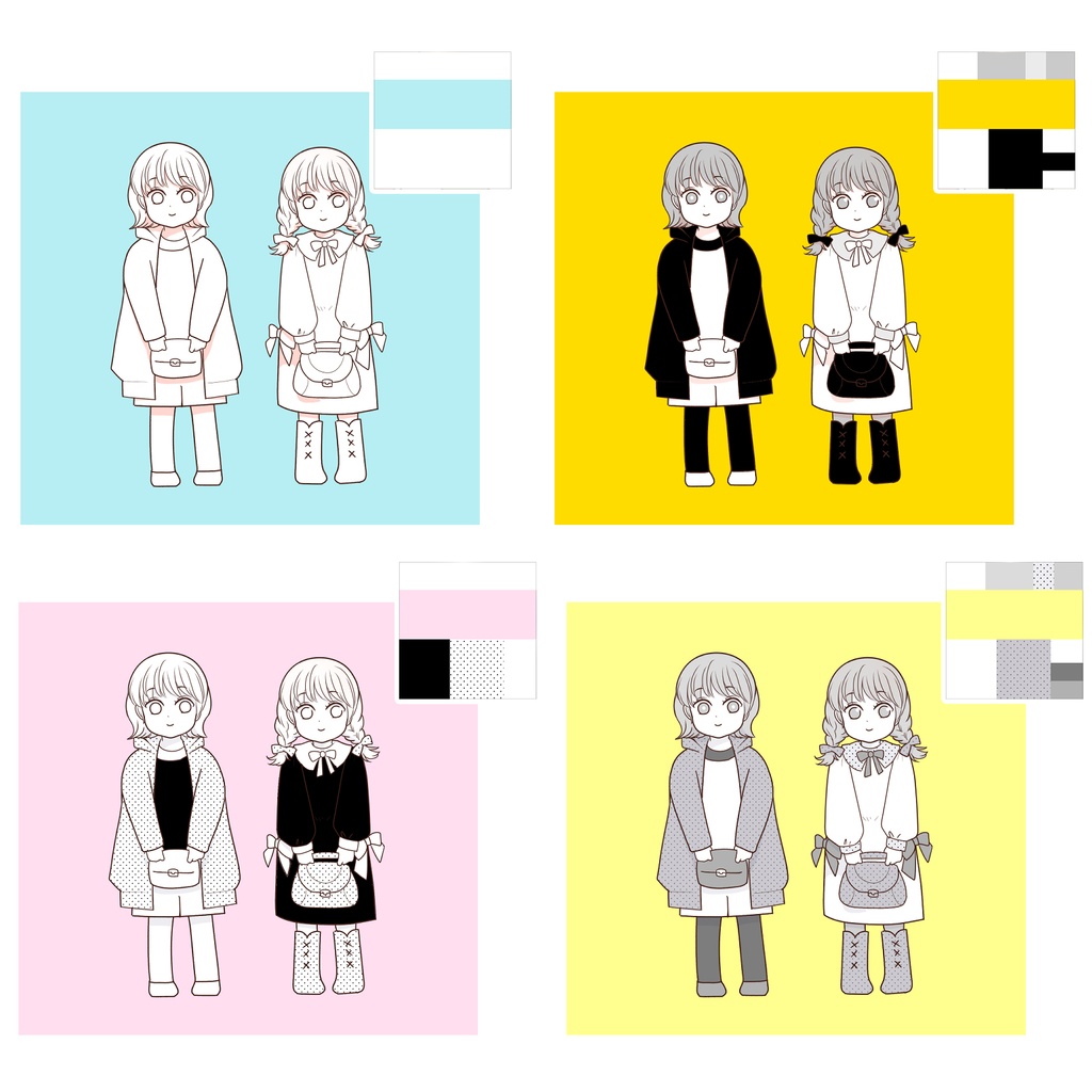 【お得!2カラーセット】ボタニカル/SNSカラーセット<全50+α種>