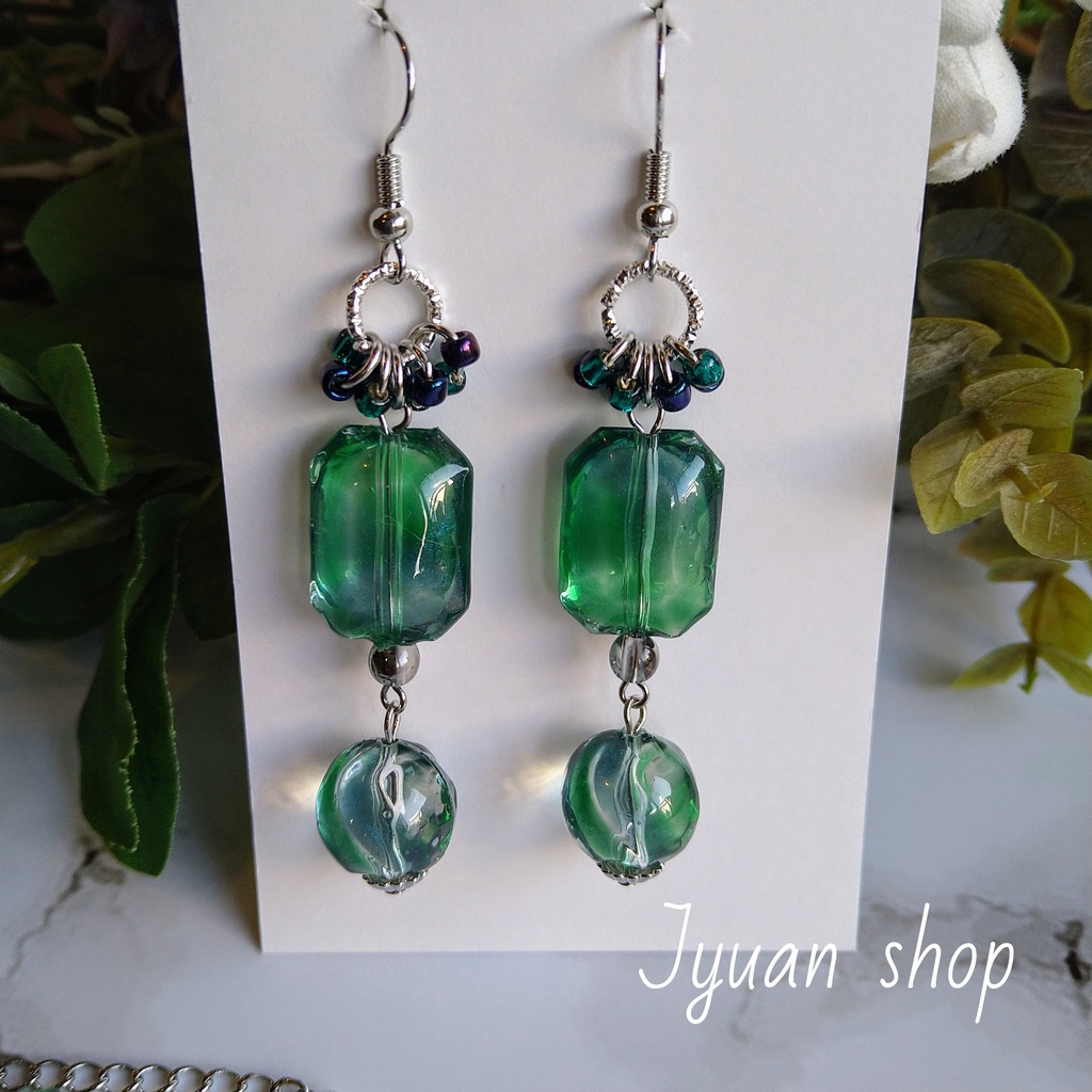 【頒布終了】鬼滅 さねぎゆイメージ ピアス/イヤリング&ブレスレット