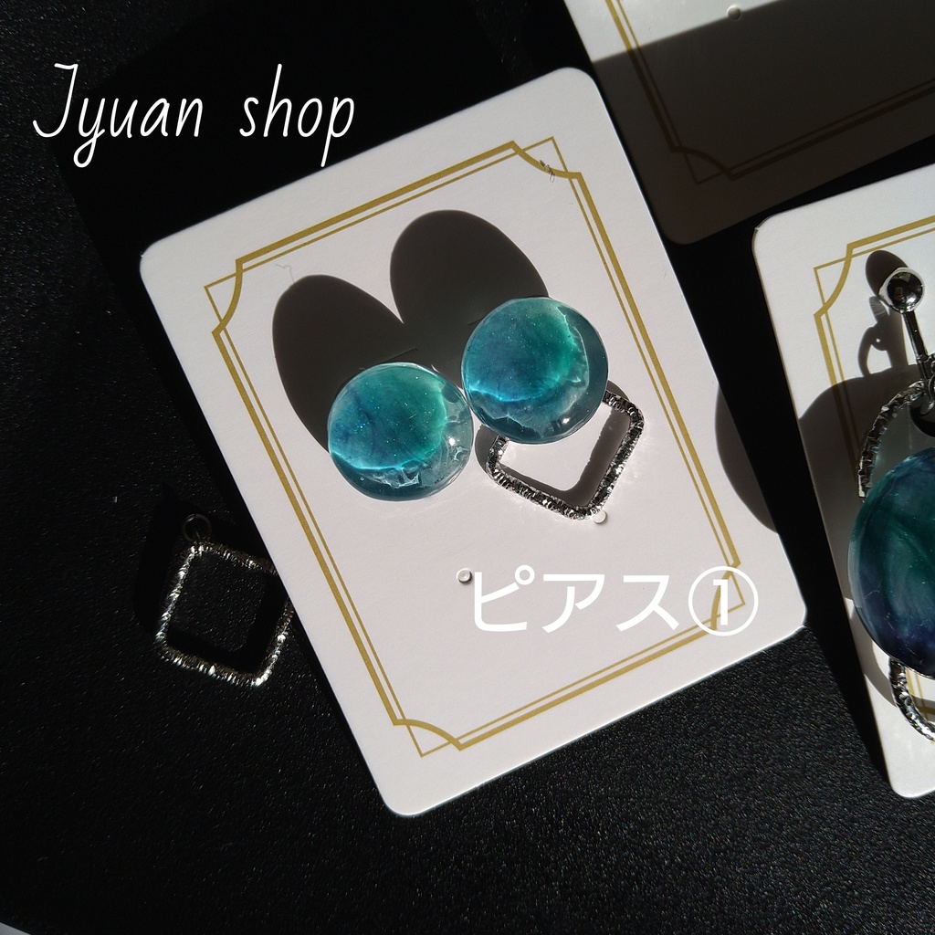 【頒布終了】鬼滅 さねぎゆイメージ 2wayピアス/イヤリング