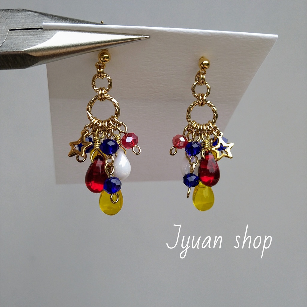 ヒロアカ オールマイト イメージ ピアス/イヤリング