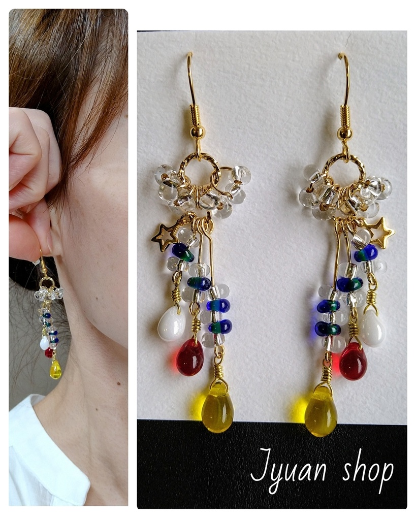 ヒロアカ オールマイト イメージ ピアス/イヤリング