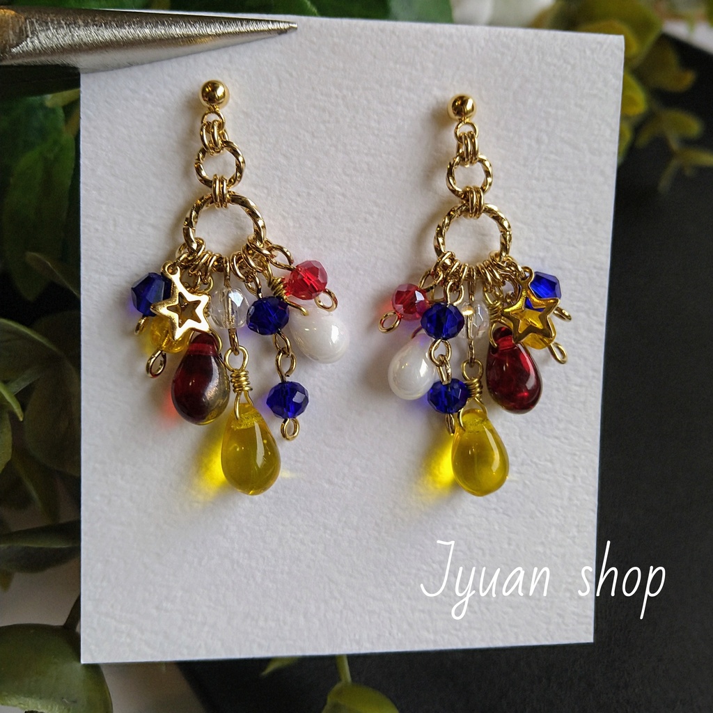 ヒロアカ オールマイト イメージ ピアス/イヤリング