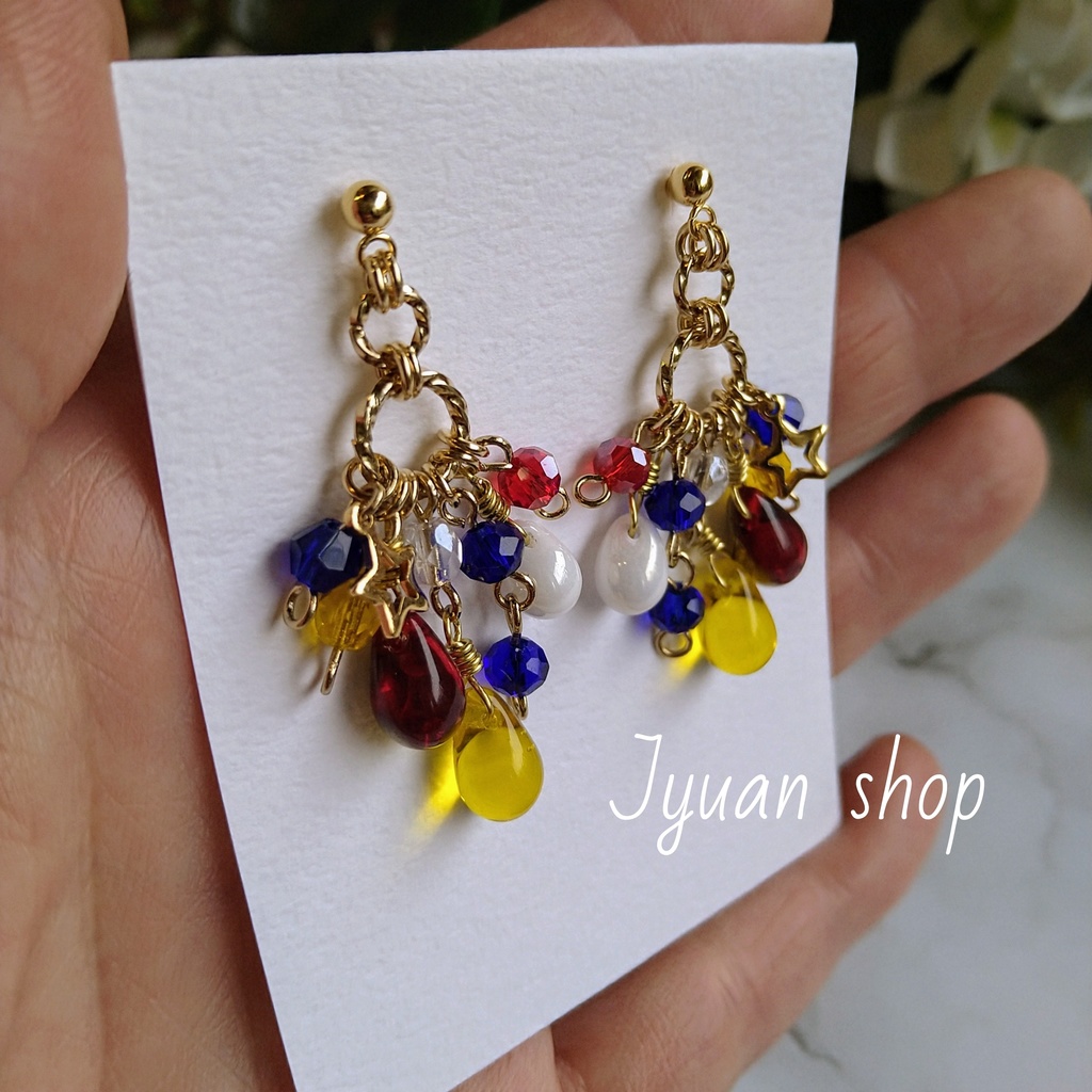 ヒロアカ オールマイト イメージ ピアス/イヤリング