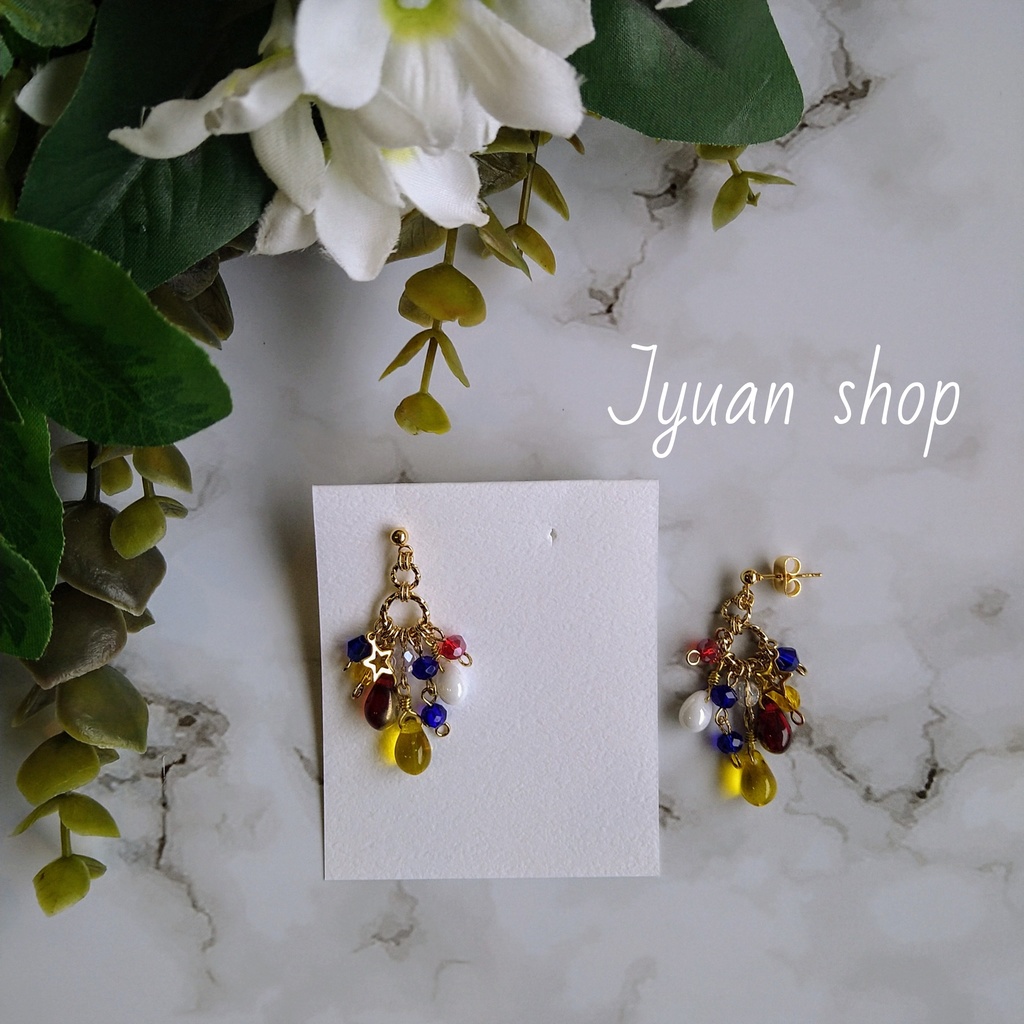 ヒロアカ オールマイト イメージ ピアス/イヤリング