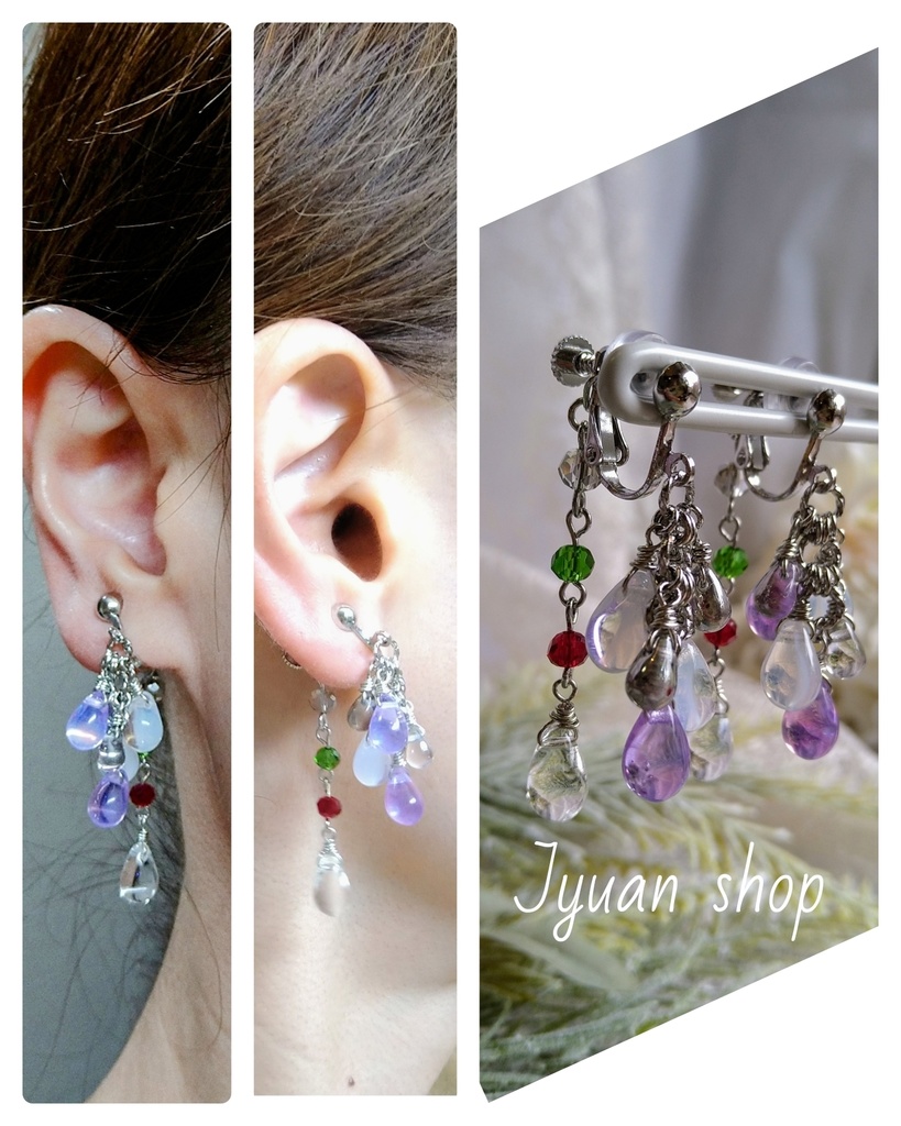 鬼滅 宇髄天元 音柱&引退後 イメージ イヤリング/ピアス