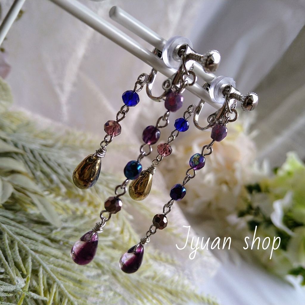 鬼滅 宇髄天元 音柱&引退後 イメージ イヤリング/ピアス