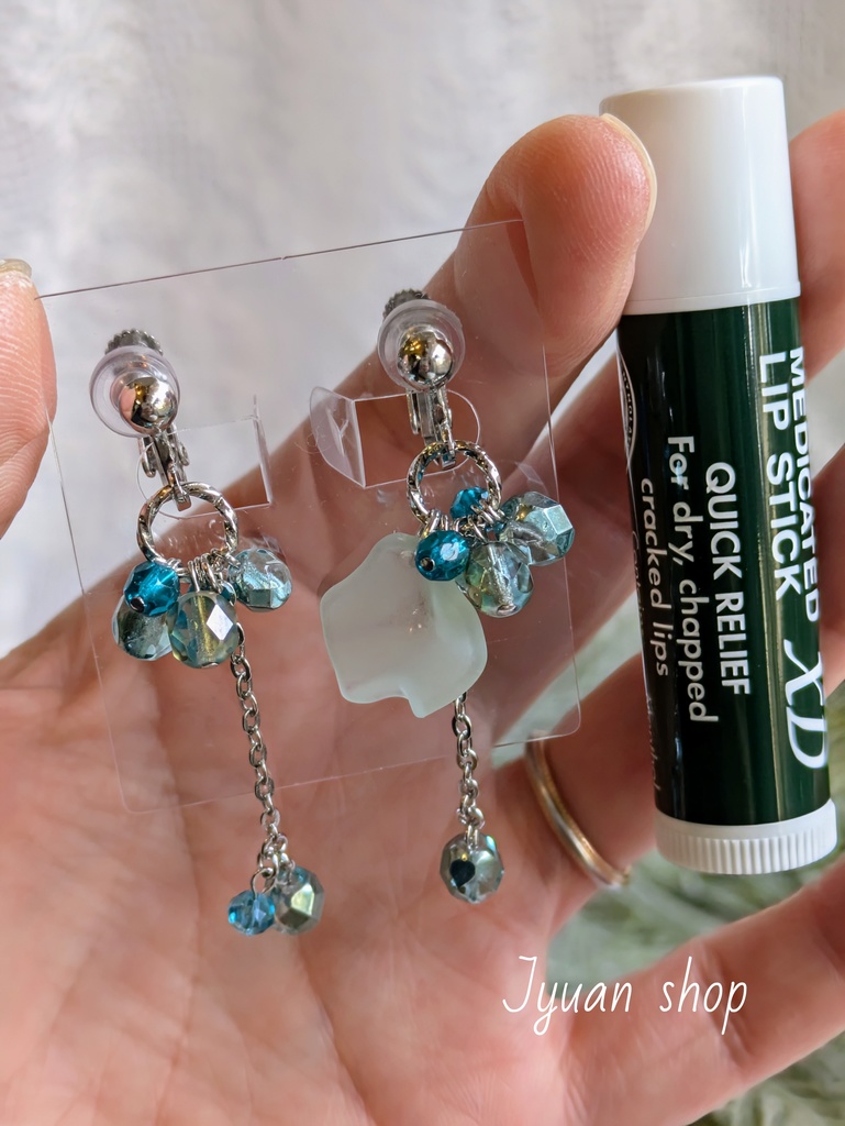 ブルーロック イメージカラー イヤリング/ピアス *凪*玲王*馬狼*ニ子*蟻生*凛 ver.