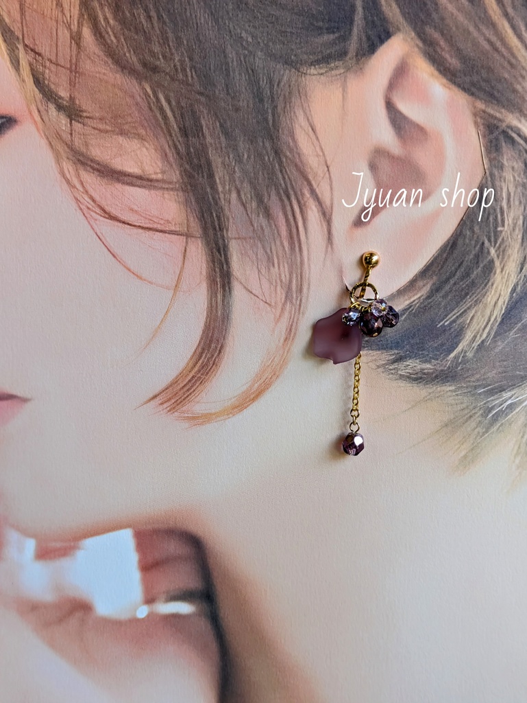 ブルーロック イメージカラー イヤリング/ピアス *凪*玲王*馬狼*ニ子*蟻生*凛 ver.