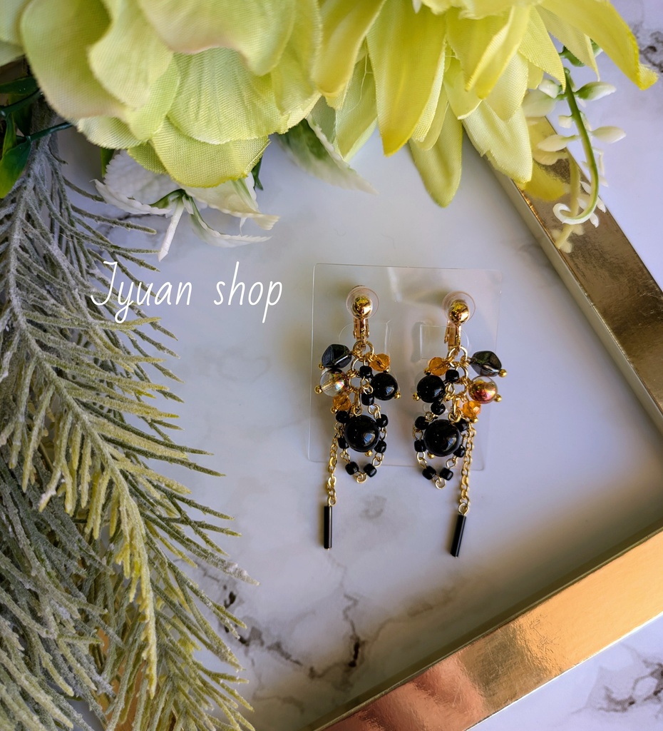 ハイキュー！！ 烏野イメージカラー イヤリング／ピアス1